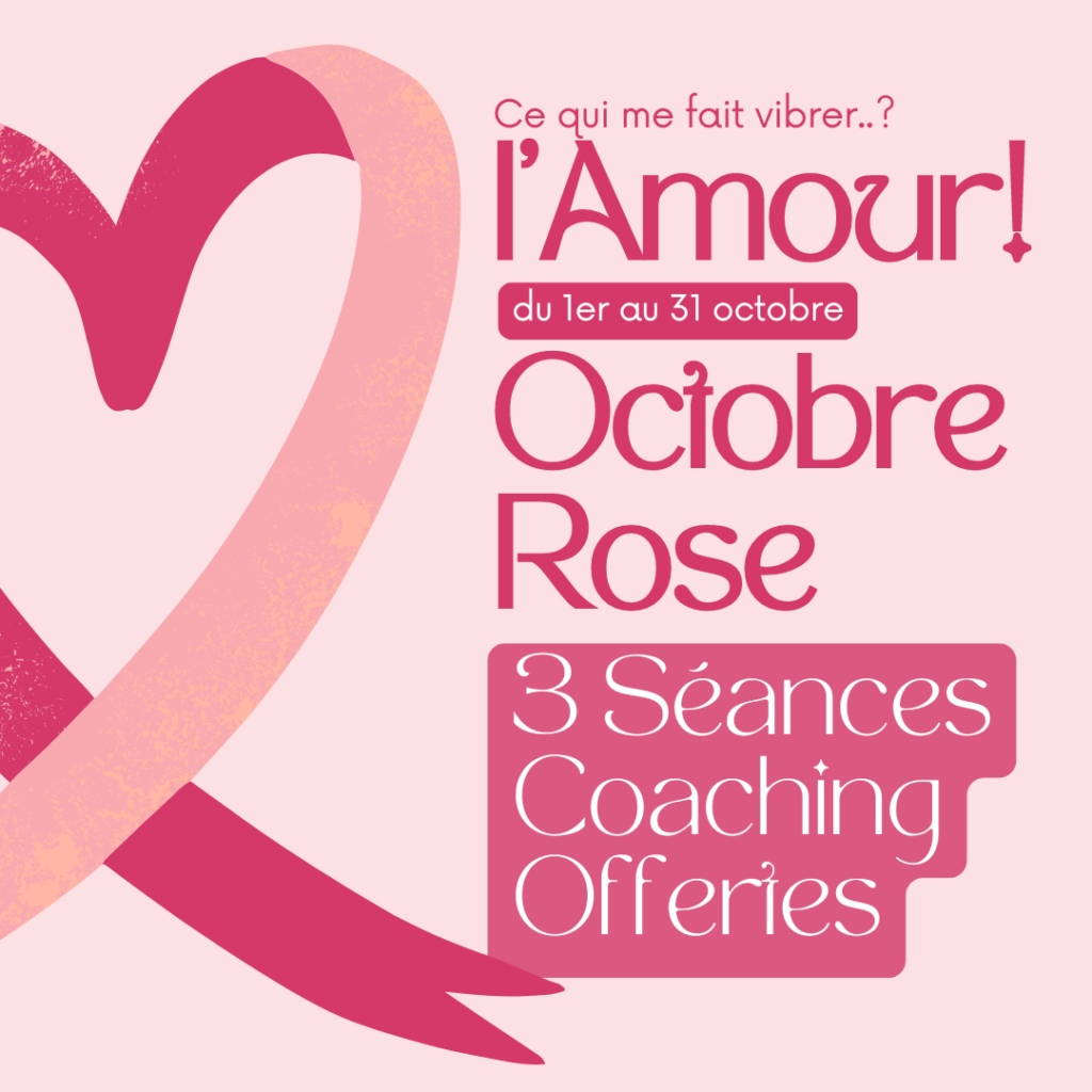 Octobre Rose 3 séances coaching offertes